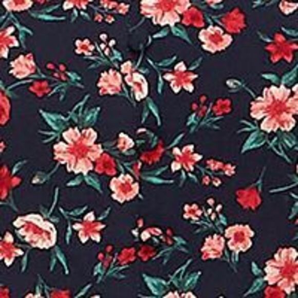 NWT B DARLIN Womens Navy Long Sleeve Short Evening Fit + Flare Dress 0 - Picture 4 of 5